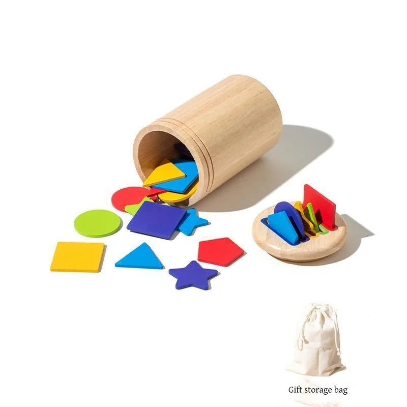 Jouet d'apprentissage en bois (2-5ans)