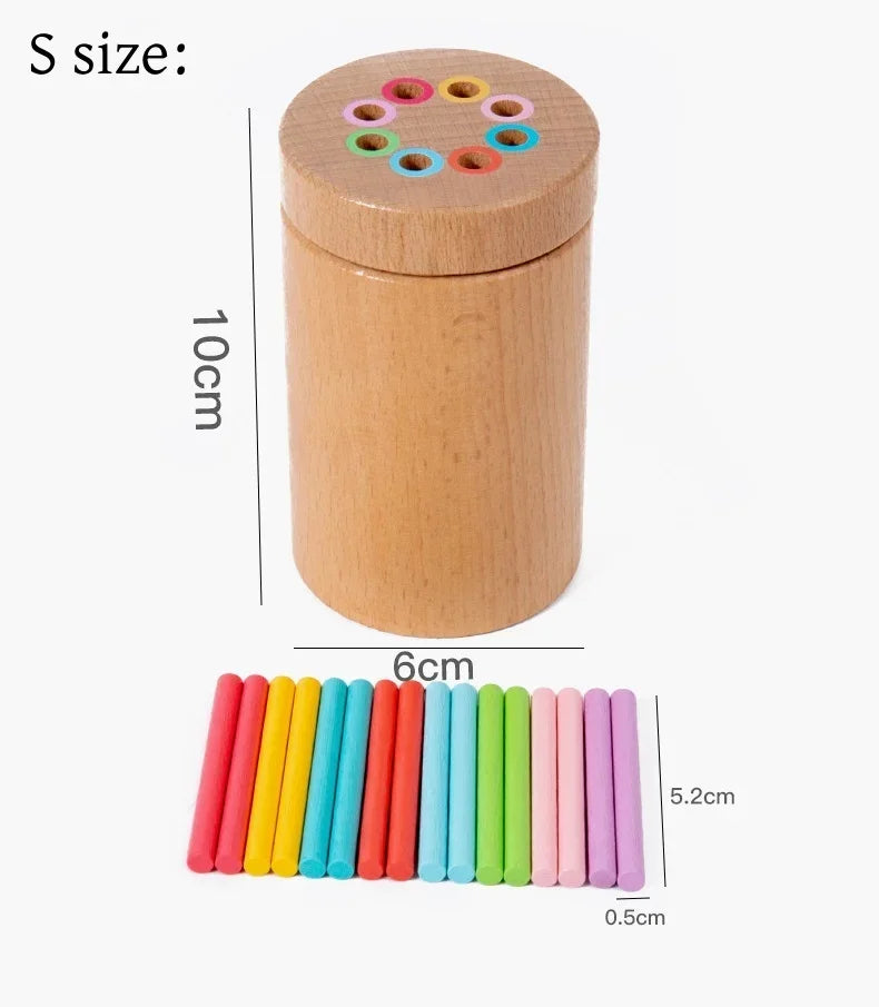 Jouet d'apprentissage en bois (2-5ans)