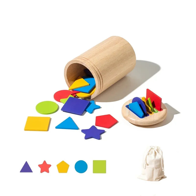 Jouet d'apprentissage en bois (2-5ans)